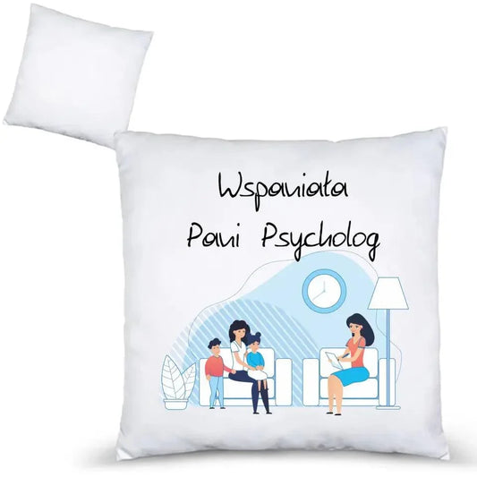 Poduszka dla PSYCHOLOGA N62 - StoryCups.pl