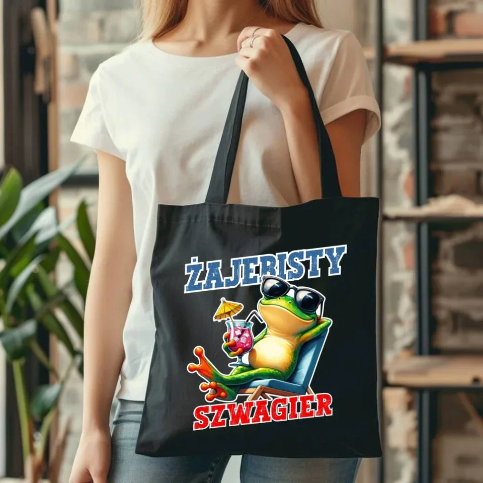 Żajebisty szwagier | Torba na prezent dla szwagra DSZ01 - StoryCups.pl
