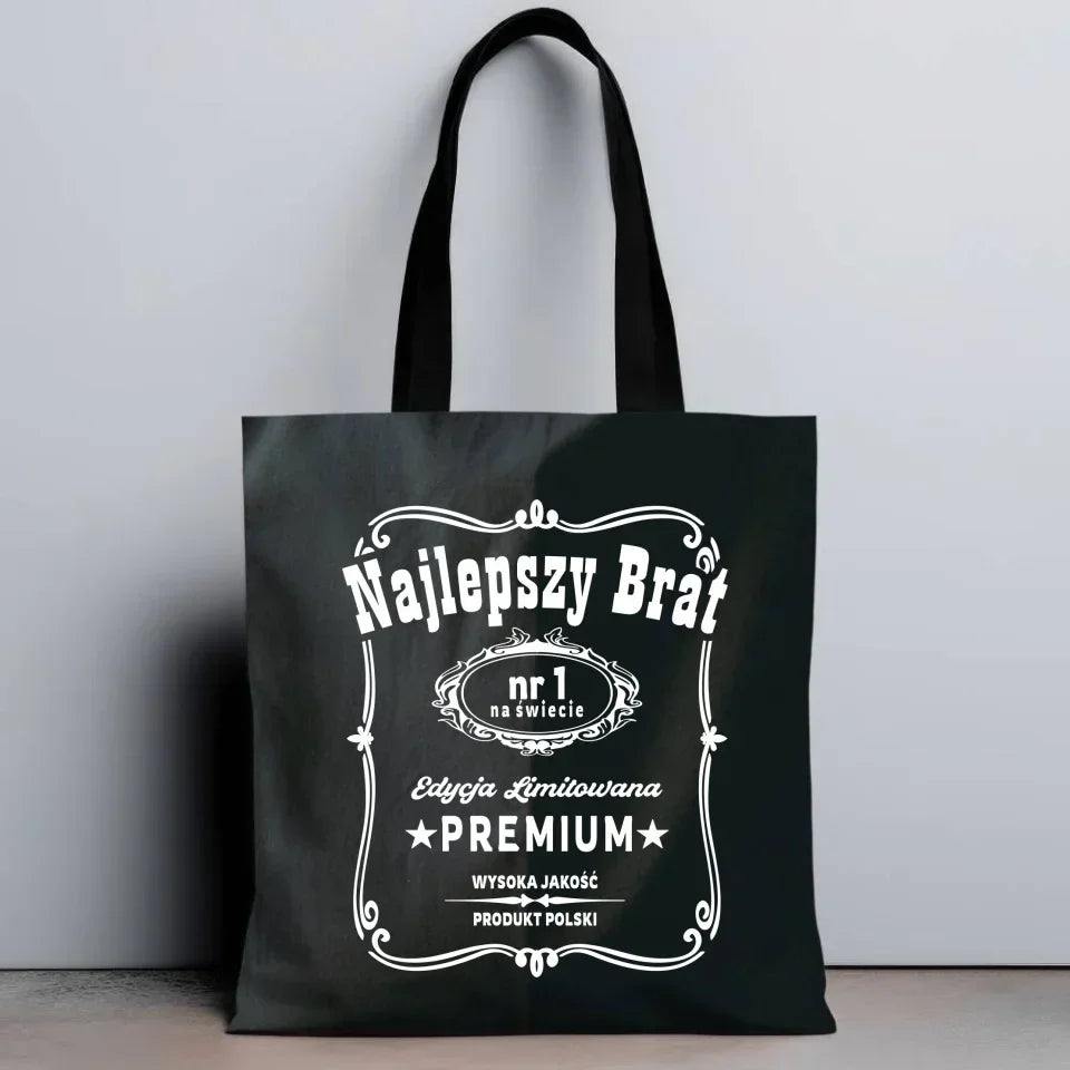 Najlepszy brat | Torba na prezent dla brata DB02 - StoryCups.pl