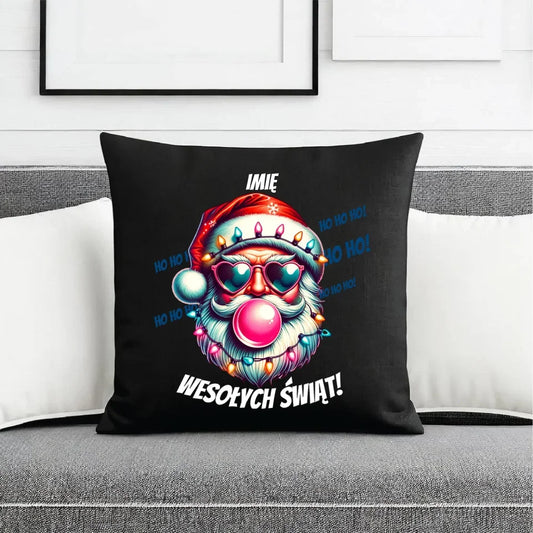 Mikołaj | Świąteczna poduszka dekoracyjna na Mikołajki BN17 - StoryCups.pl