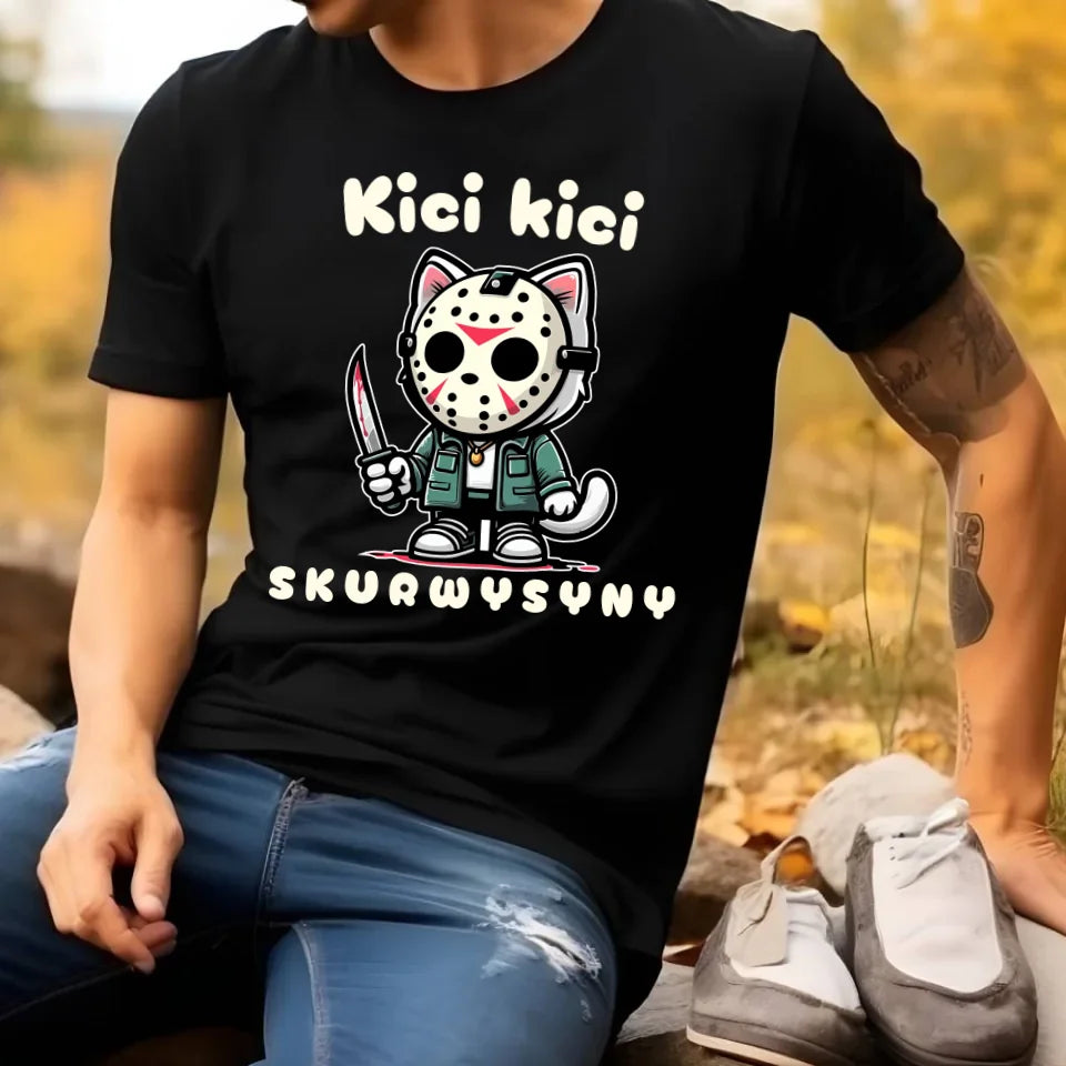 Kici kici skurwysyny | Koszulka męska