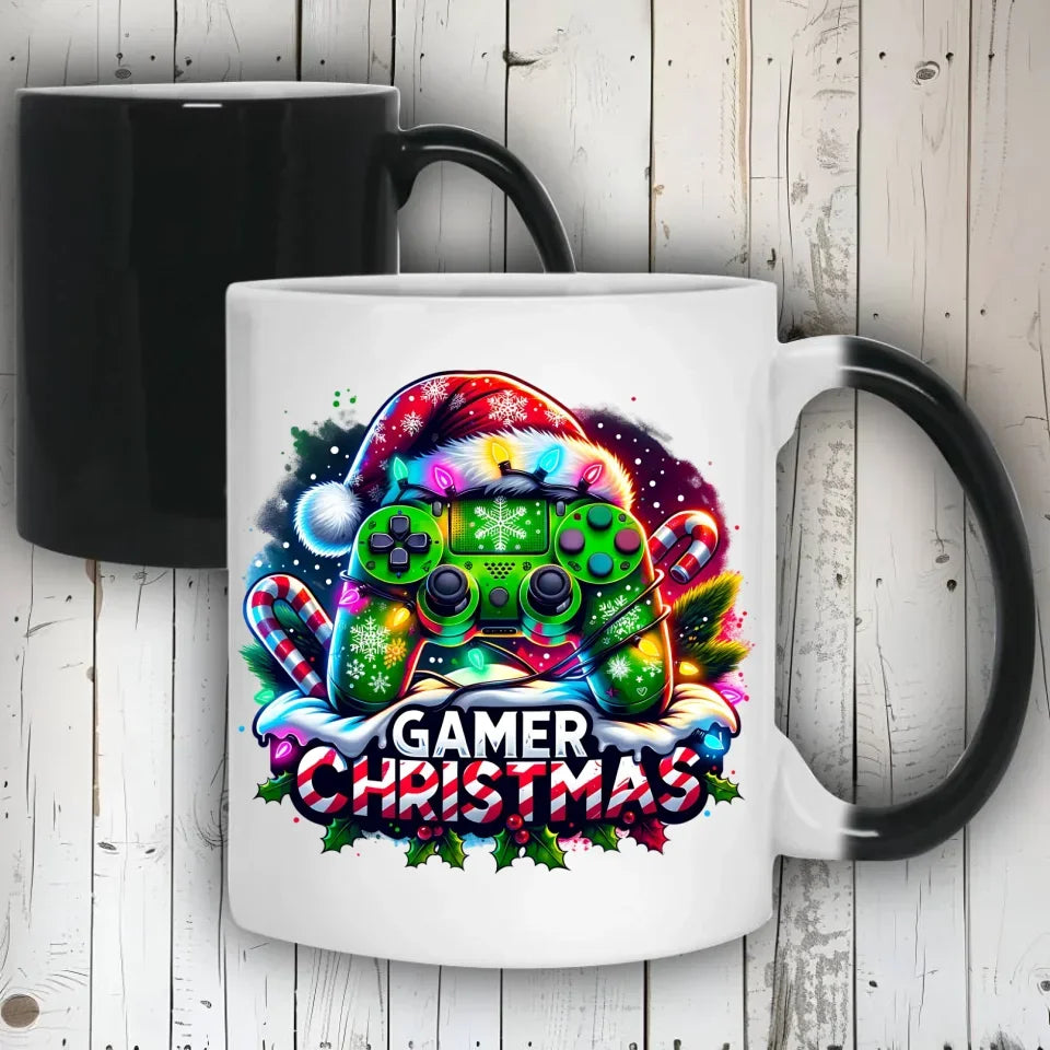 Świąteczny gracz | Kubek świąteczny dla gracza BN22 - StoryCups.pl