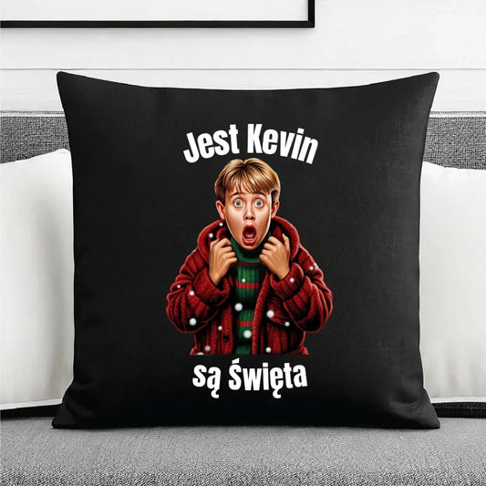 Jest Kevin, są święta | Świąteczna poduszka dekoracyjna BN27 - StoryCups.pl