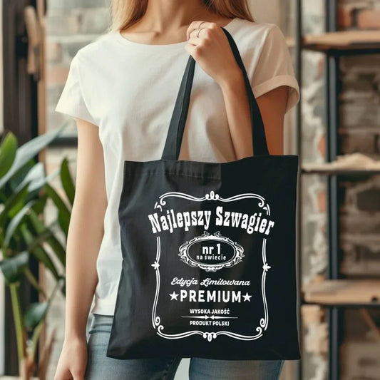 Najlepszy Szwagier | Torba na prezent dla szwagra DSZ02 - StoryCups.pl