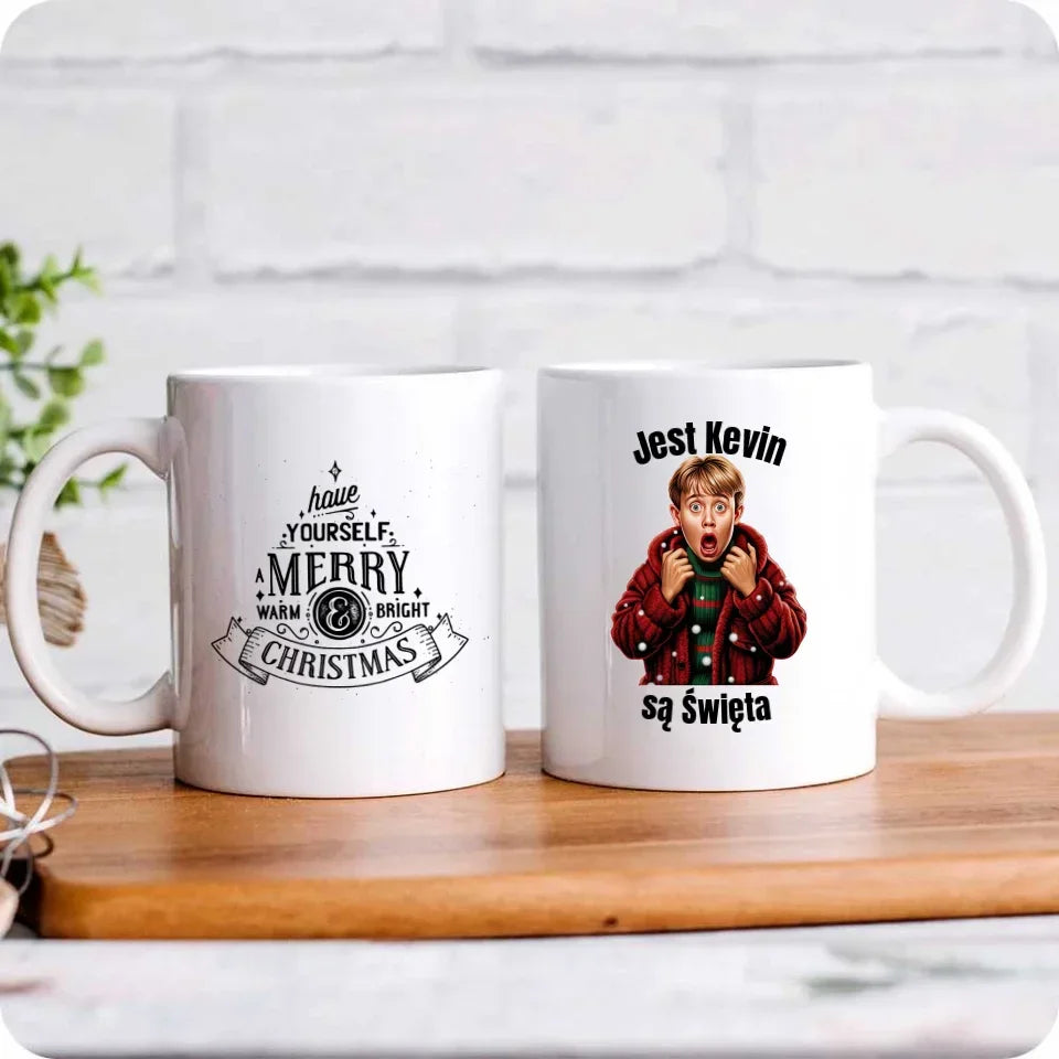 Jest Kevin, są święta | Kubek na święta BN27 - StoryCups.pl
