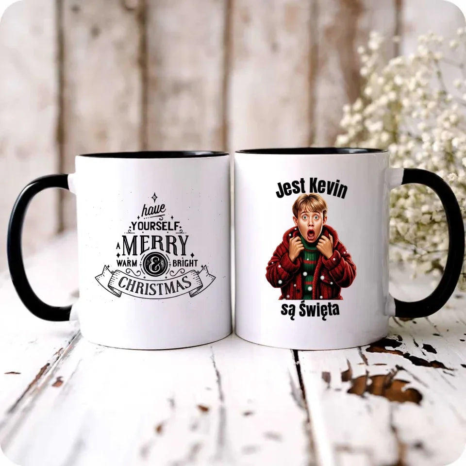 Jest Kevin, są święta | Kubek na święta BN27 - StoryCups.pl