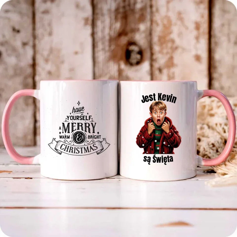 Jest Kevin, są święta | Kubek na święta BN27 - StoryCups.pl