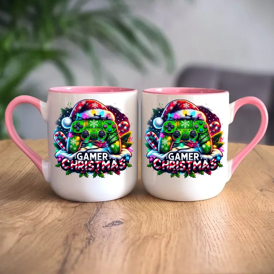 Świąteczny gracz | Kubek świąteczny dla gracza BN22 - StoryCups.pl