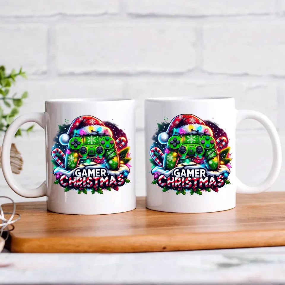 Świąteczny gracz | Kubek świąteczny dla gracza BN22 - StoryCups.pl