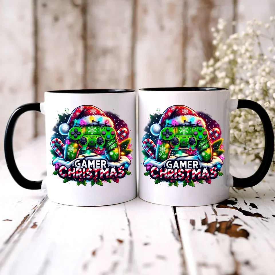 Świąteczny gracz | Kubek świąteczny dla gracza BN22 - StoryCups.pl