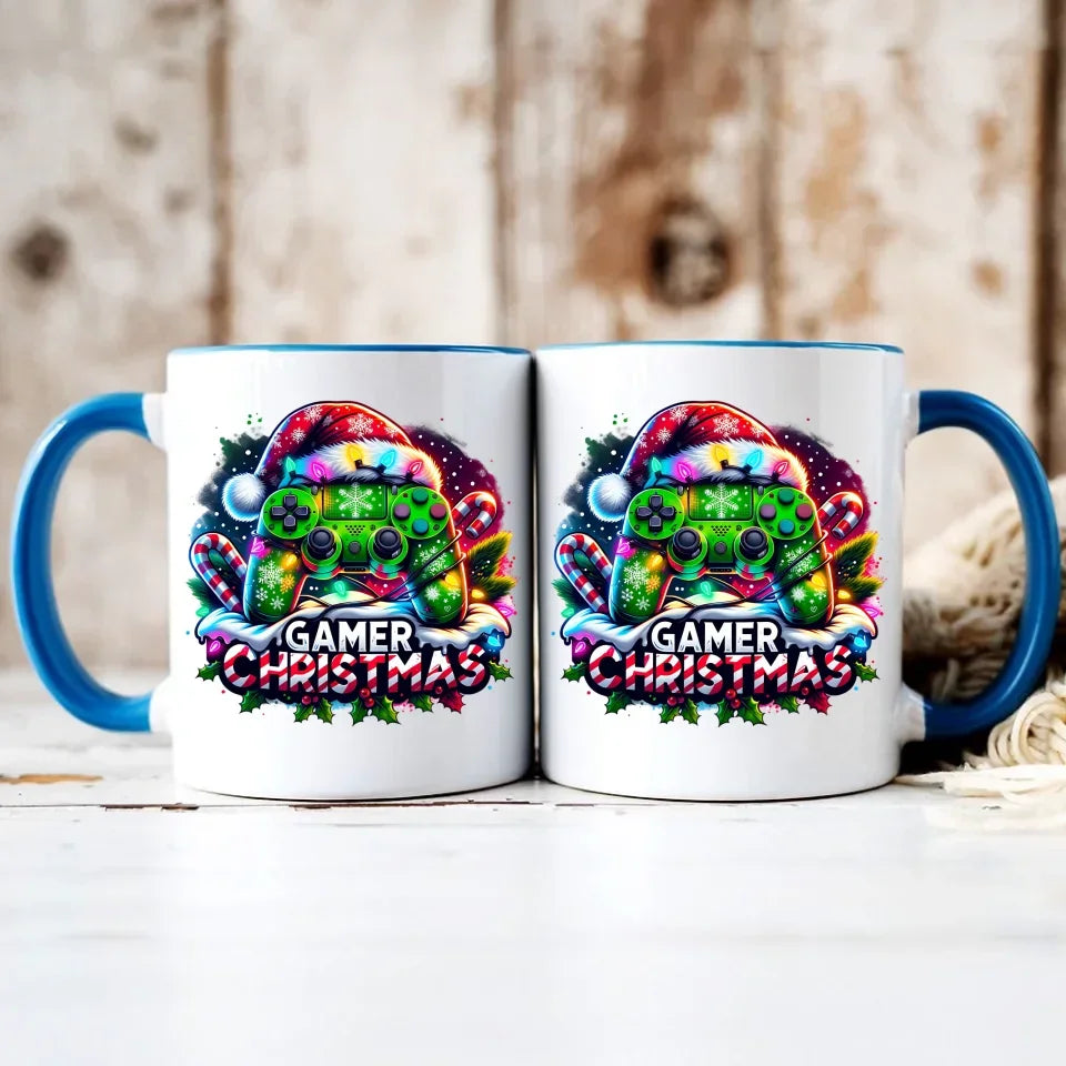 Świąteczny gracz | Kubek świąteczny dla gracza BN22 - StoryCups.pl