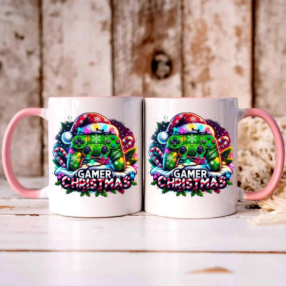 Świąteczny gracz | Kubek świąteczny dla gracza BN22 - StoryCups.pl