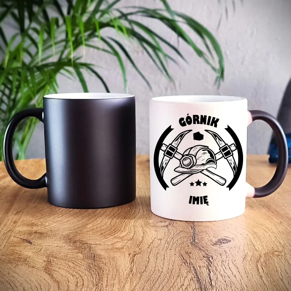 Personalizowany kubek magiczny z nadrukiem na prezent