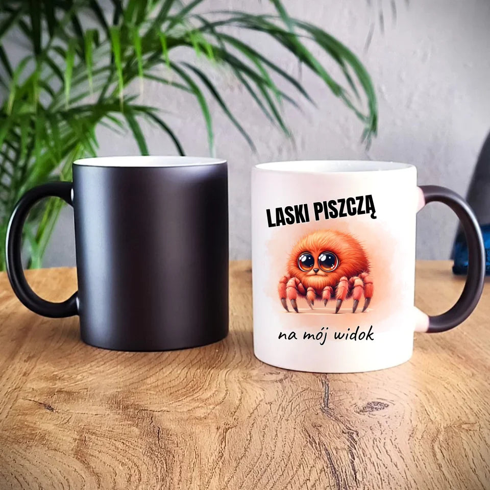 Personalizowany kubek magiczny dla chłopaka prezent na Dzień Chłopaka Święta Urodziny
