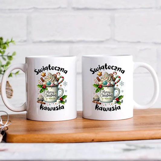 Świąteczna kawusia | Kubek świąteczny BN29 - StoryCups.pl