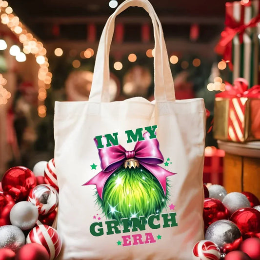 In my Grinch era | Świąteczna eco torba BN26 - StoryCups.pl