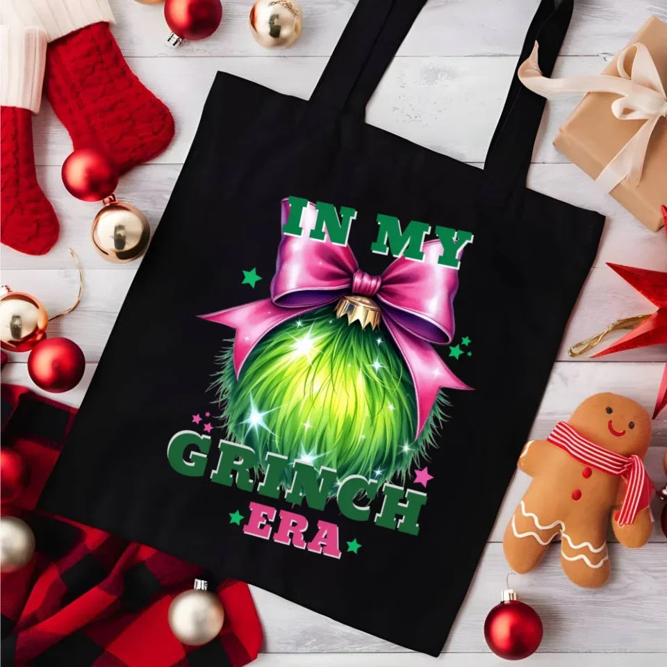 In my Grinch era | Świąteczna eco torba BN26 - StoryCups.pl