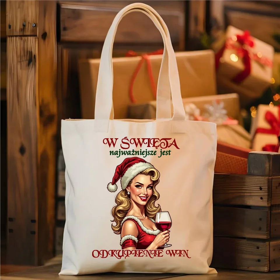 Odkupienie win | Świąteczna eco torba BN04 - StoryCups.pl