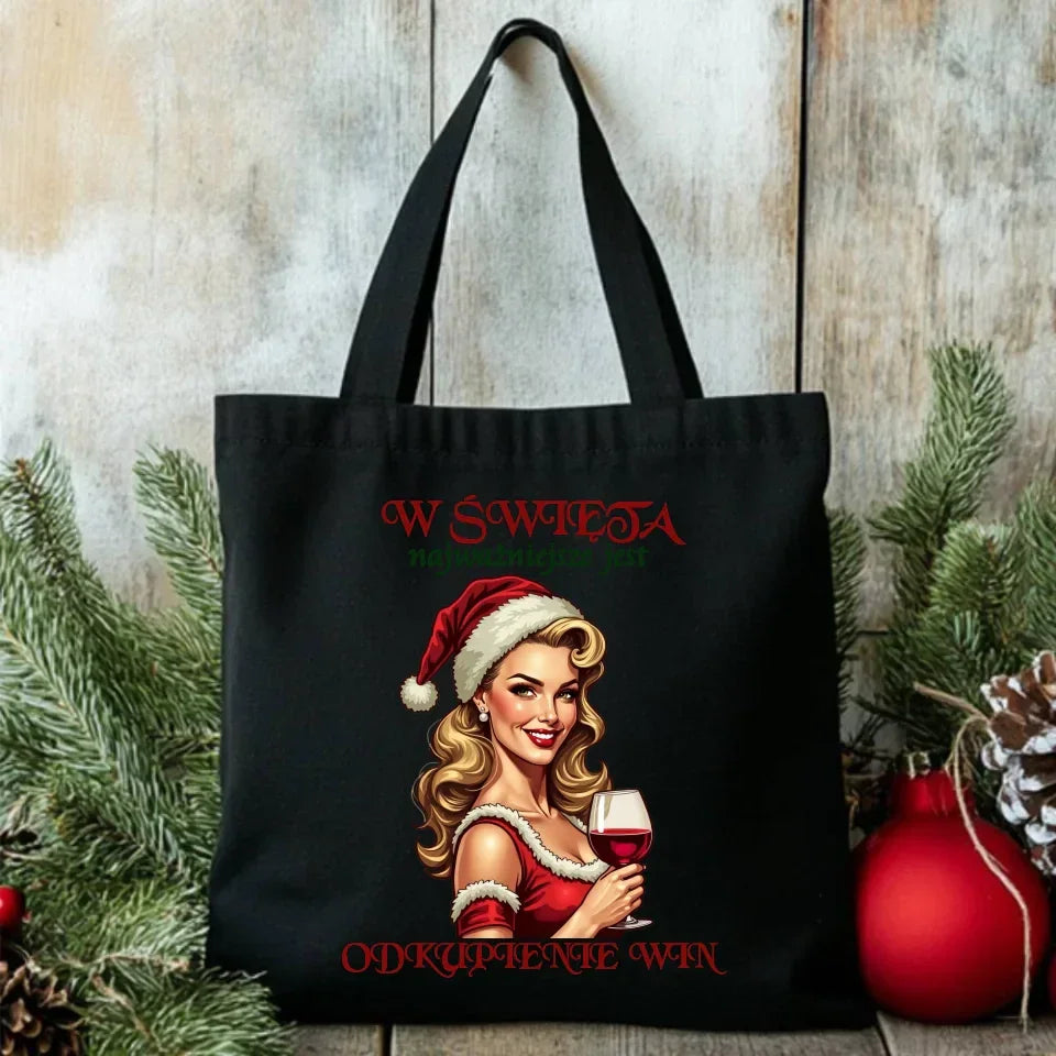 Odkupienie win | Świąteczna eco torba BN04 - StoryCups.pl