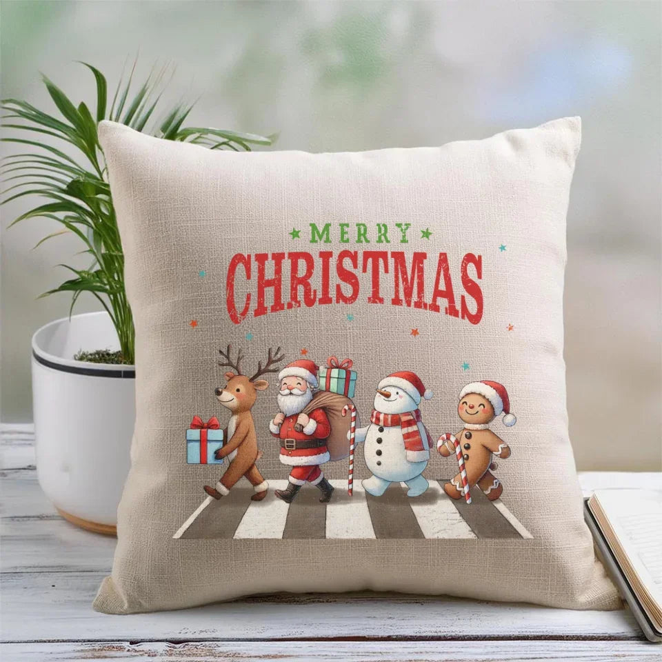 Merry Christmas | Świąteczna poduszka BN06 - StoryCups.pl