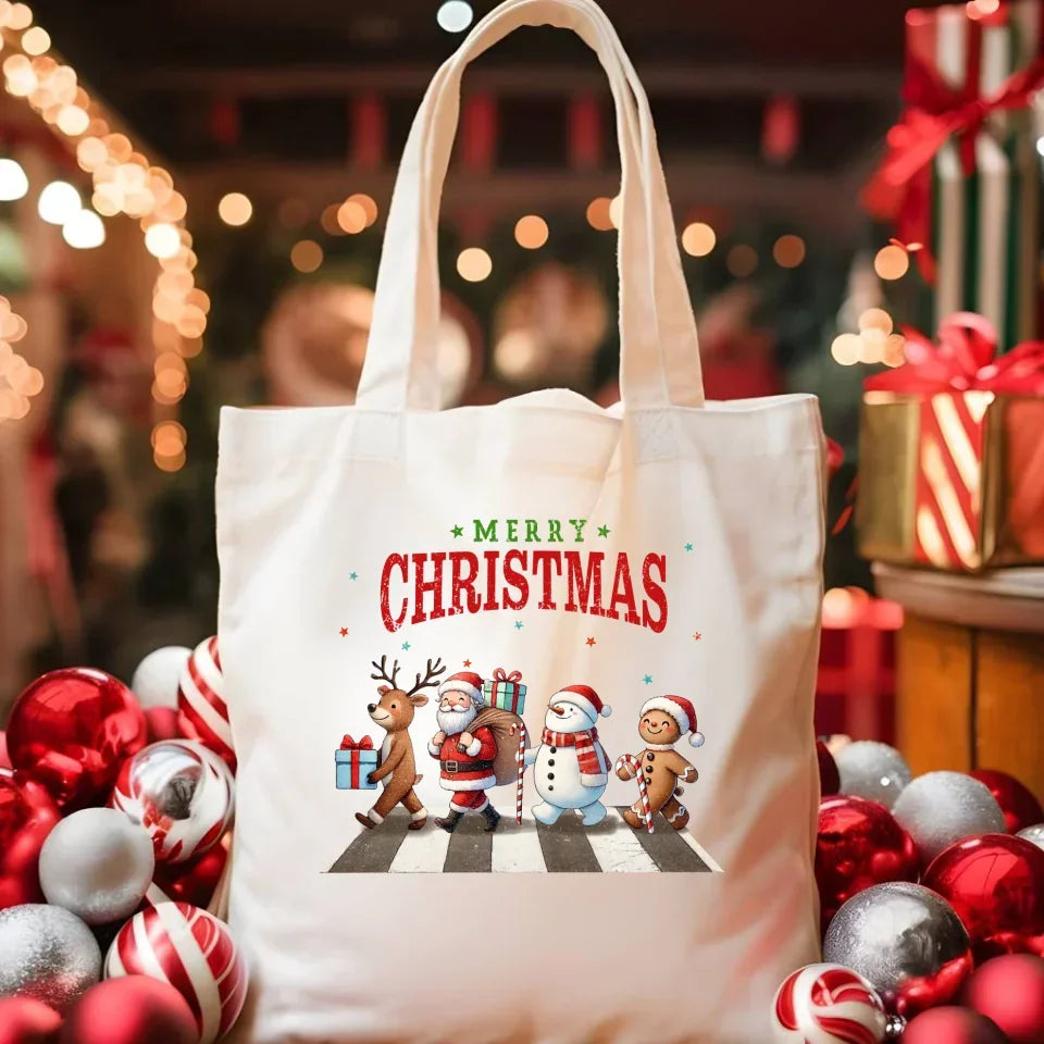 Merry Christmas | Świąteczna eco torba BN06 - StoryCups.pl