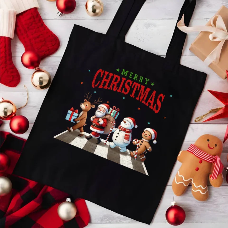 Merry Christmas | Świąteczna eco torba BN06 - StoryCups.pl