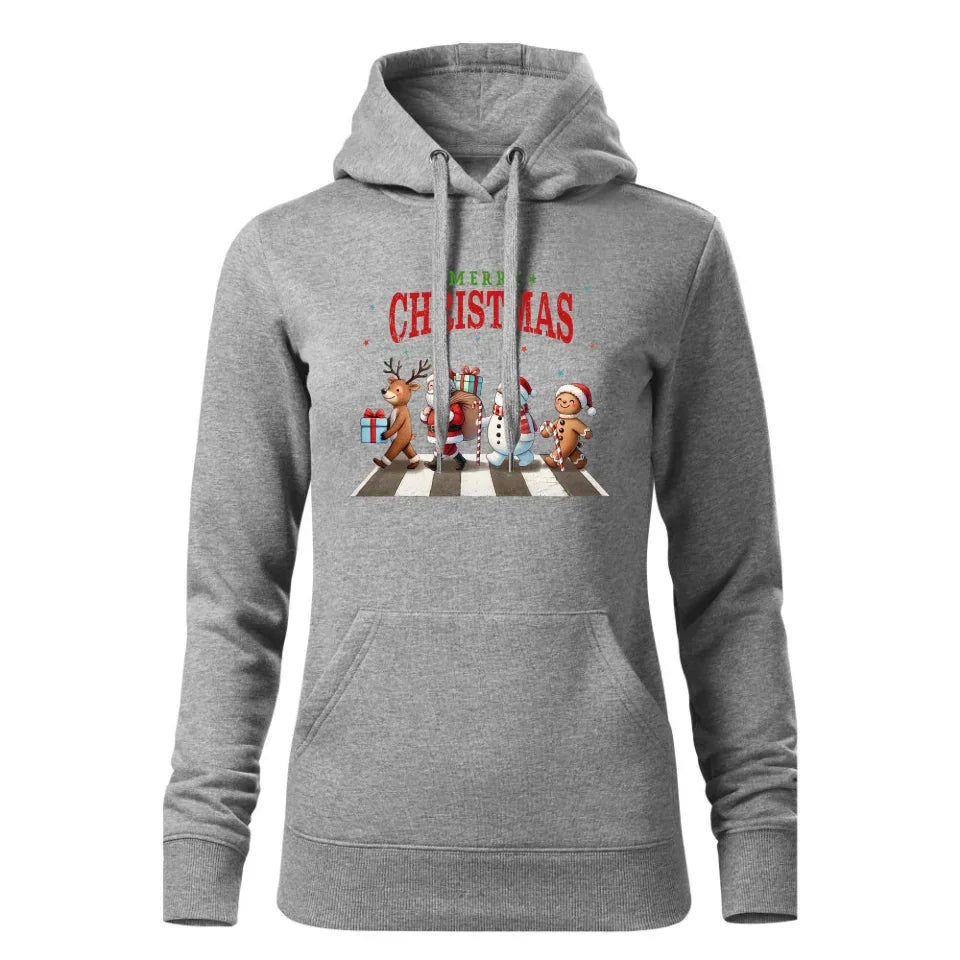 Merry Christmas | Świąteczna bluza damska z kapturem BN06 - StoryCups.pl