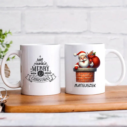 Mikołaj | Spersonalizowany kubek świąteczny BN07 - StoryCups.pl