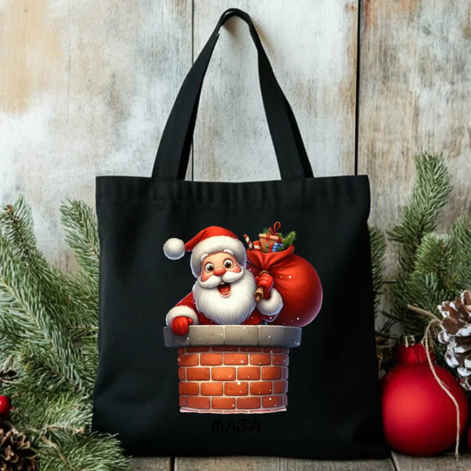 Personalizowana torba świąteczna na prezent Mikołajki Święta