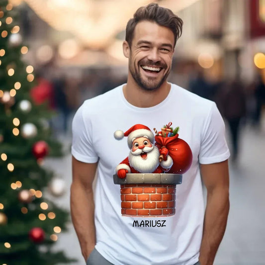 Mikołaj | Spersonalizowana koszulka męska świąteczna BN07 - StoryCups.pl