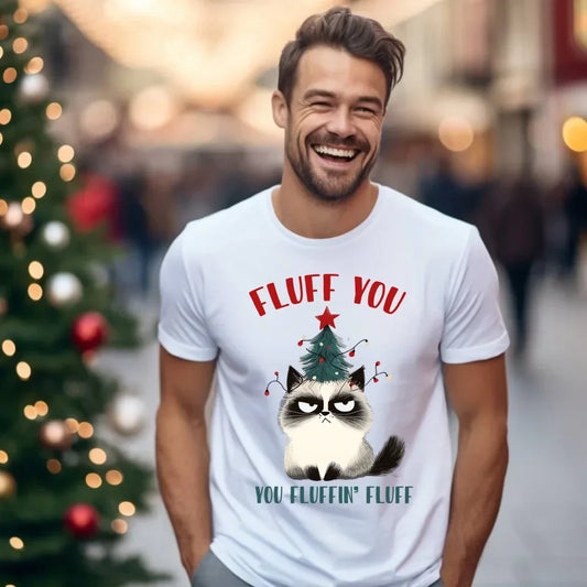 Fluff You | Świąteczna koszulka męska BN10 - StoryCups.pl
