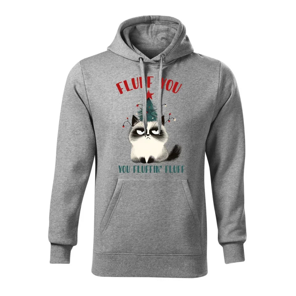 Fluff You | Świąteczna bluza męska z kapturem BN10 - StoryCups.pl