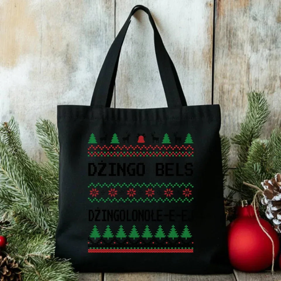Dżingo bels | Świąteczna eco torba BN11 - StoryCups.pl