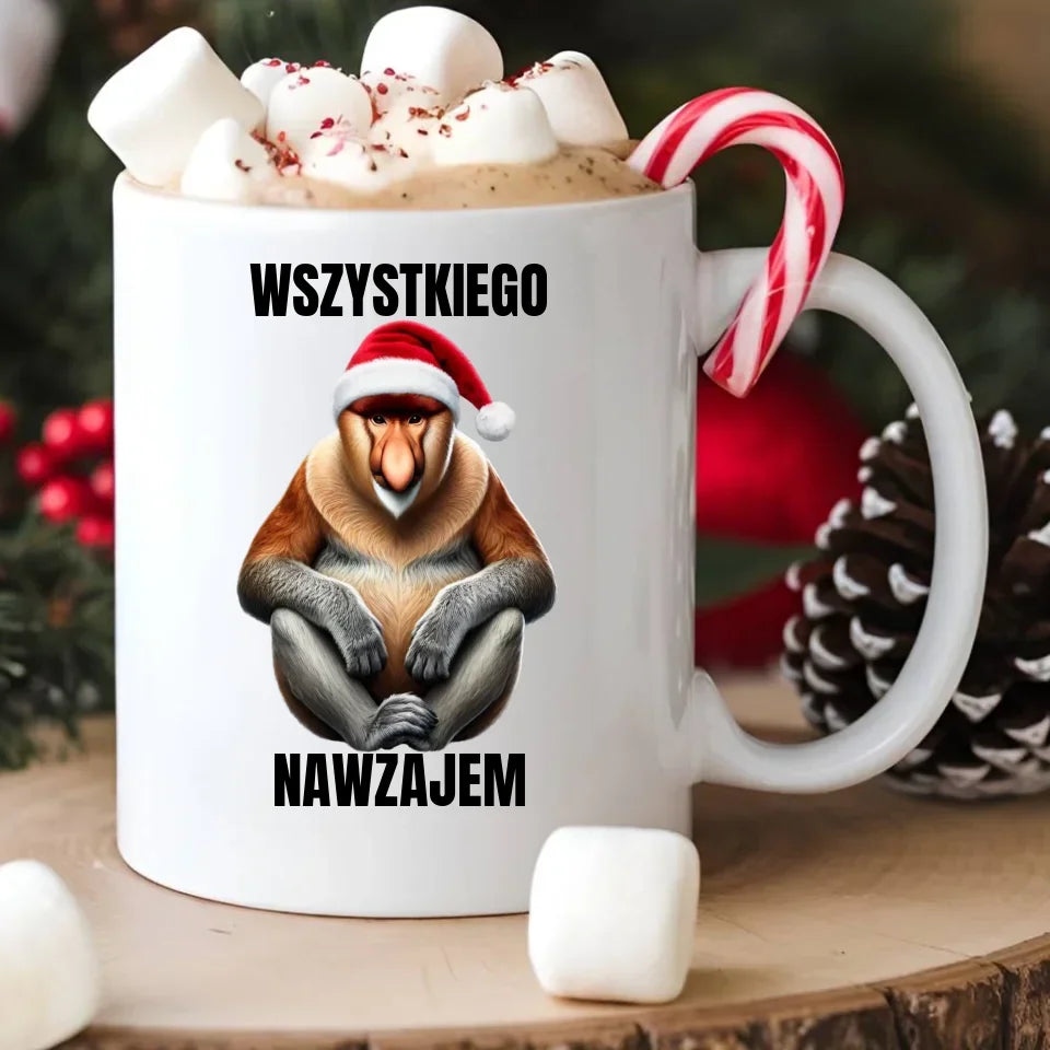 Wszystkiego nawzajem | Świąteczny kubek BN110 - StoryCups.pl