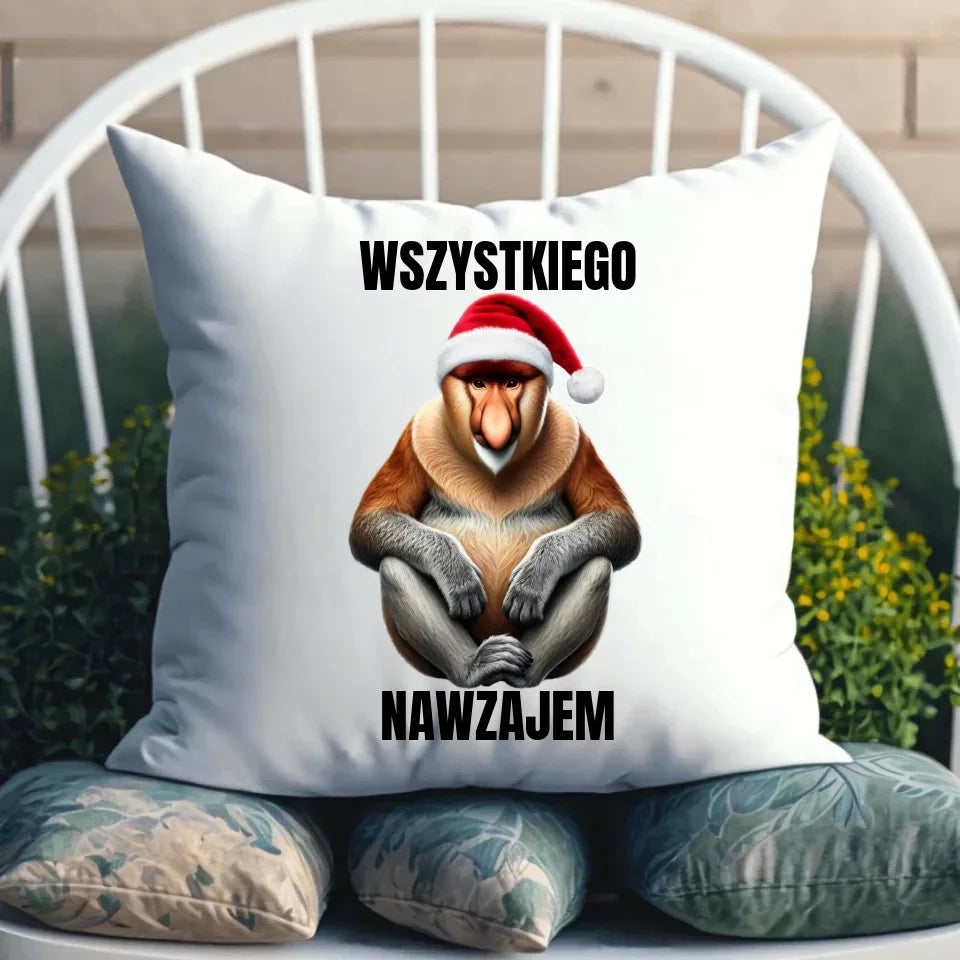 Wszystkiego nawzajem | Świąteczna poduszka BN110 - StoryCups.pl