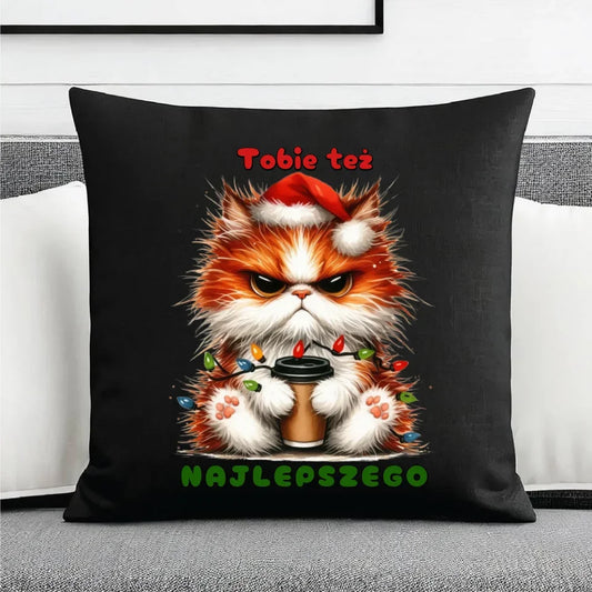 Najlepszego | Świąteczna poduszka dekoracyjna BN32 - StoryCups.pl