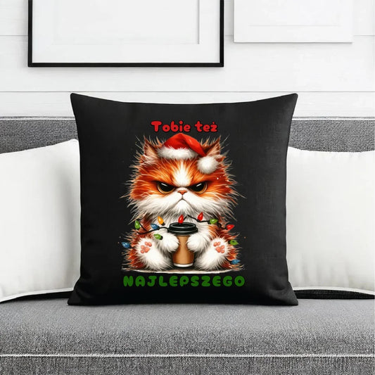 Najlepszego | Świąteczna poduszka dekoracyjna BN32 - StoryCups.pl