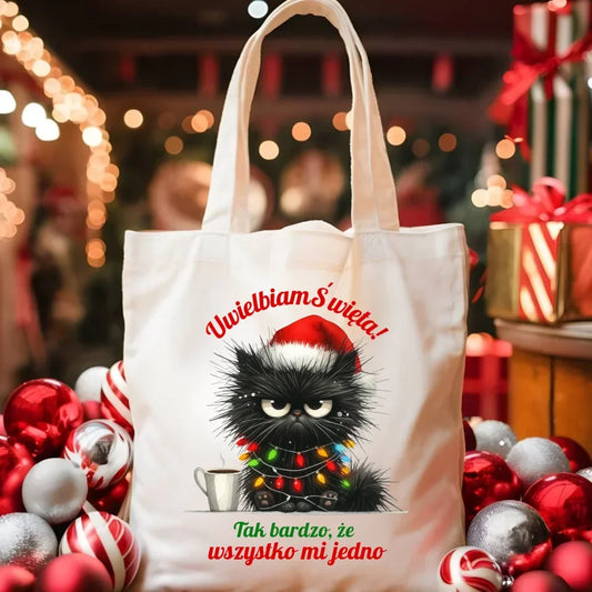 Wszystko mi jedno | Świąteczna eco torba BN35 - StoryCups.pl