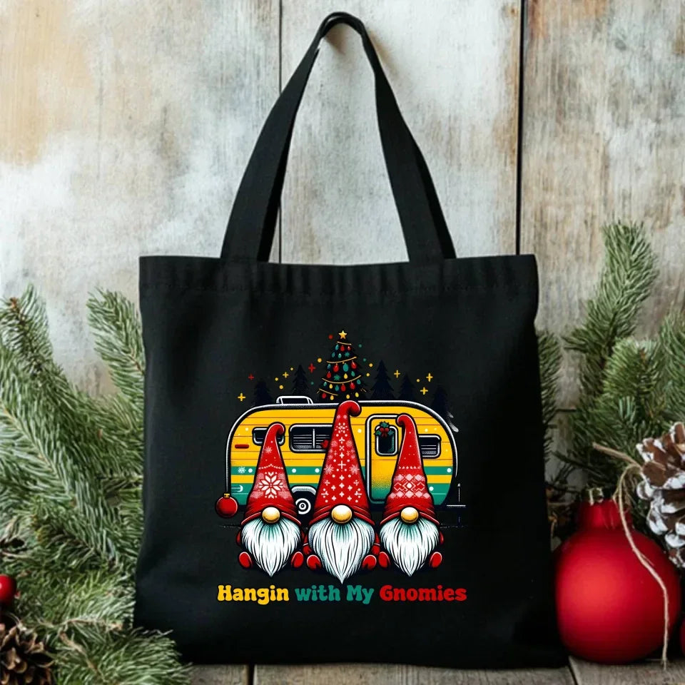 Święta z gnomami | Świąteczna eco torba BN41 - StoryCups.pl