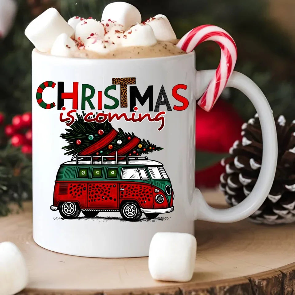 Christmas is coming | Świąteczny kubek BN42 - StoryCups.pl