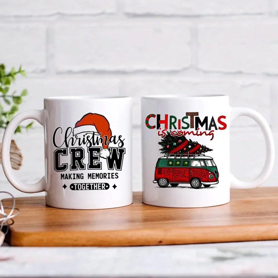 Christmas is coming | Świąteczny kubek BN42 - StoryCups.pl