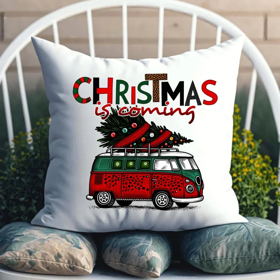 Christmas is coming | Świąteczna poduszka BN42 - StoryCups.pl