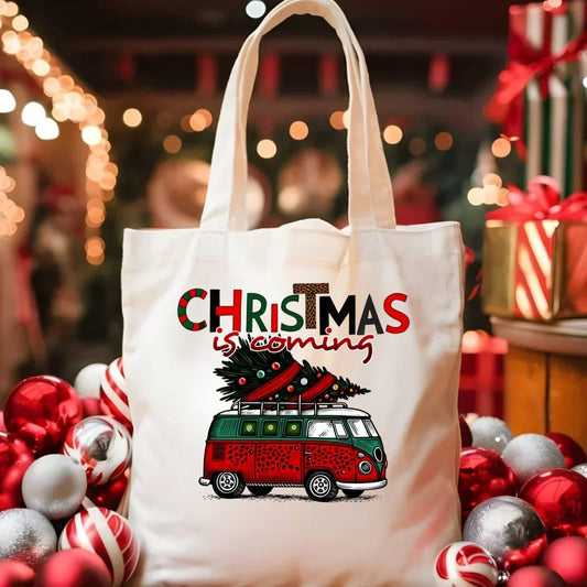 Christmas is coming | Świąteczna eco torba BN42 - StoryCups.pl