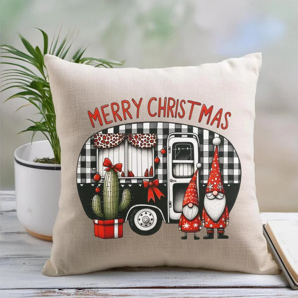 Merry Christmas | Świąteczna poduszka BN44 - StoryCups.pl