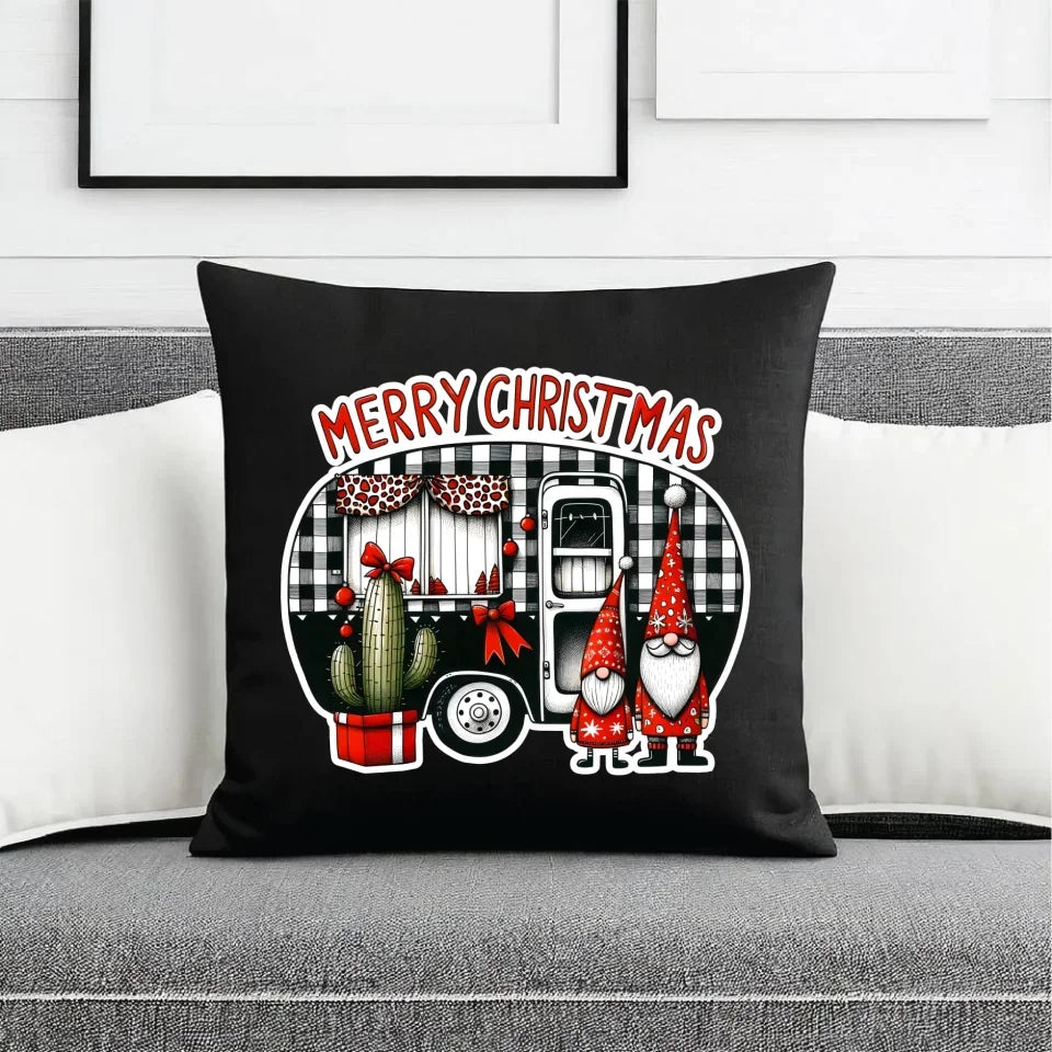 Merry Christmas | Świąteczna poduszka dekoracyjna BN44 - StoryCups.pl