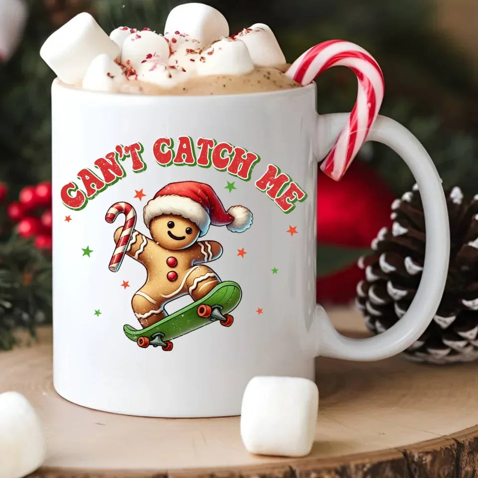 Can't catch me | Świąteczny kubek BN45 - StoryCups.pl