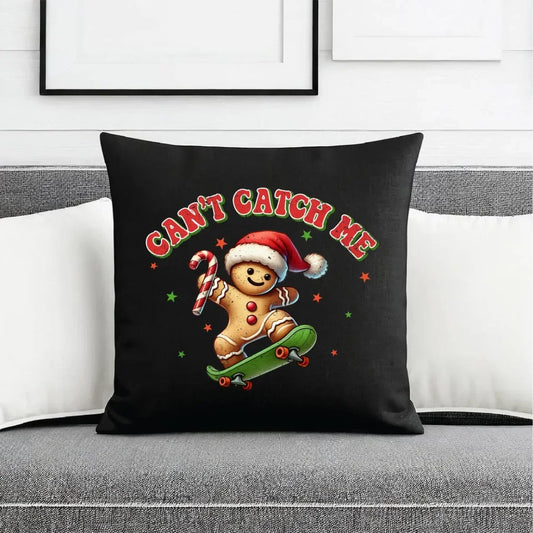 Can't catch me | Świąteczna poduszka dekoracyjna BN45 - StoryCups.pl