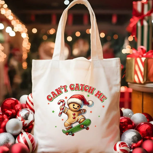 Can't catch me | Świąteczna eco torba BN45 - StoryCups.pl