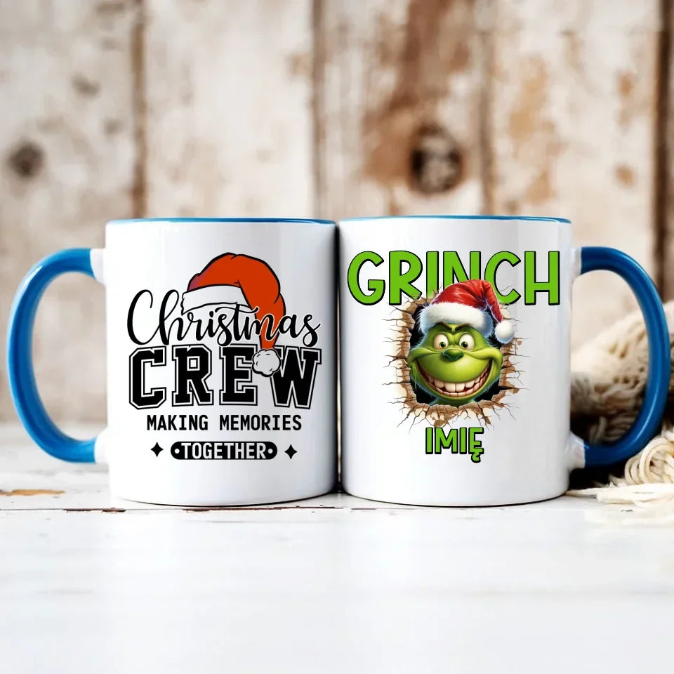 Grinch | Personalizowany kubek świąteczny BN112 - StoryCups.pl