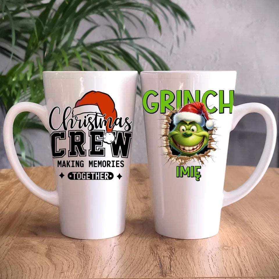 Grinch | Personalizowany kubek świąteczny BN112 - StoryCups.pl